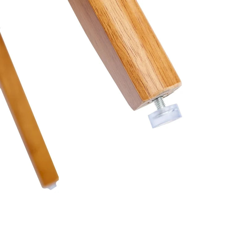 Sillón auxiliar capitoné de 28.74 con estructura de madera maciza