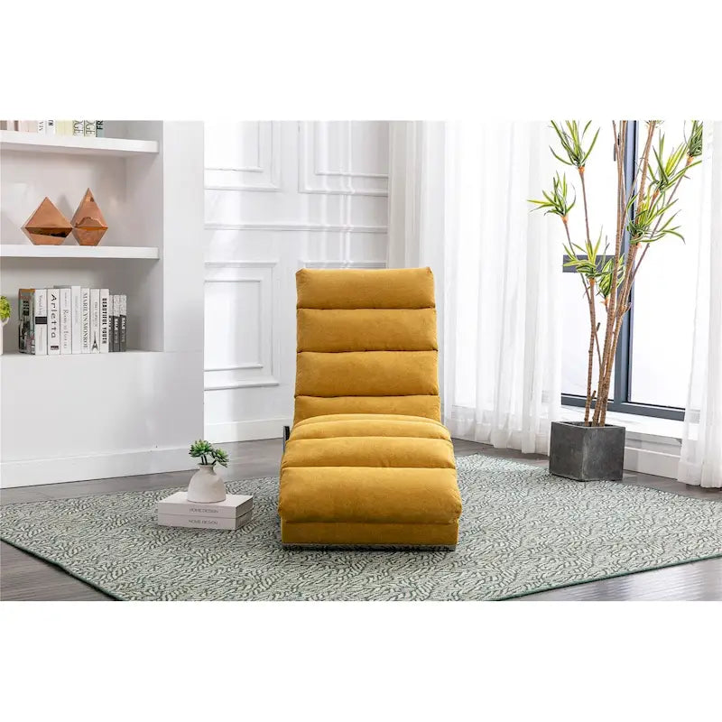 Sillón chaise longue moderno para interiores, tumbona larga