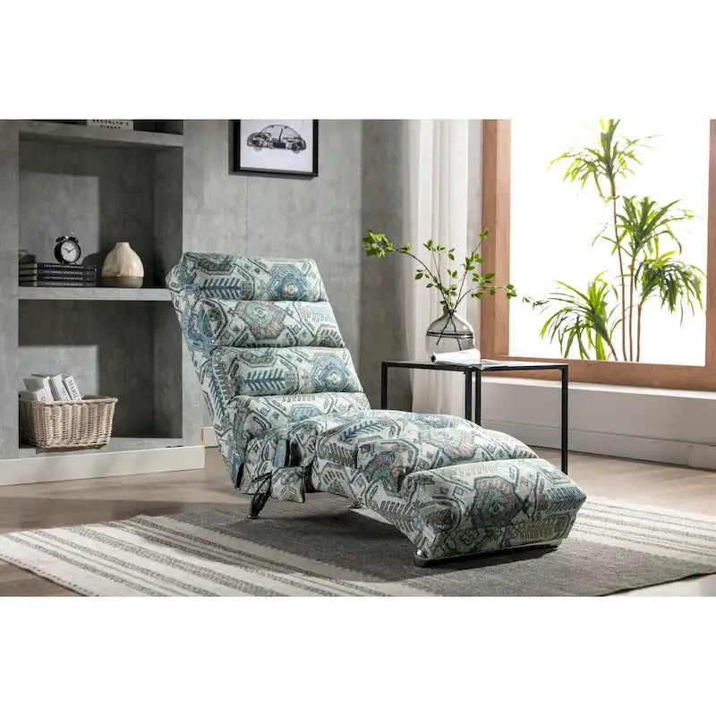 Chaise longue moderne d’intérieur, longue méridienne