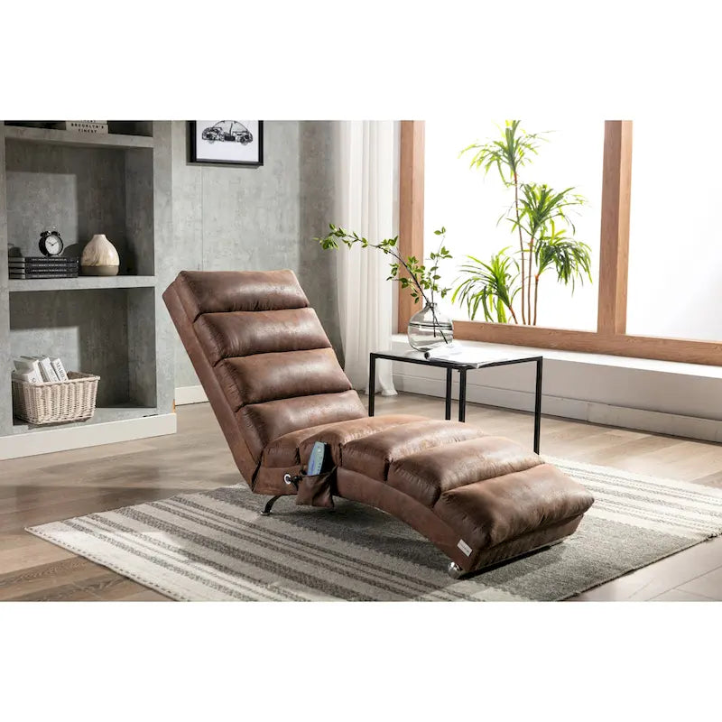 Chaise longue moderne d’intérieur, longue méridienne