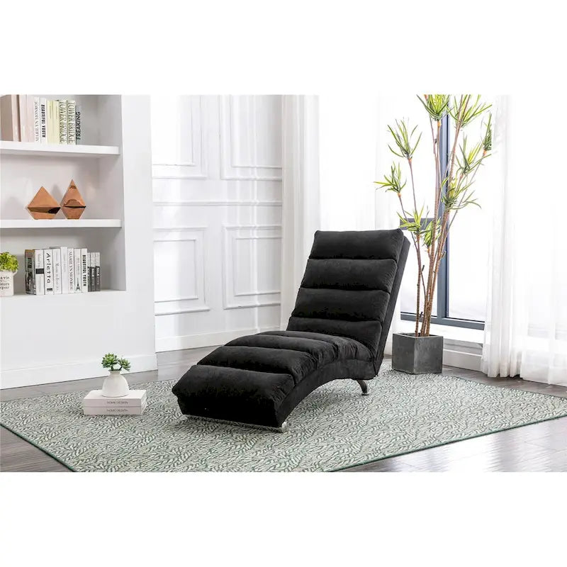 Chaise longue moderne d’intérieur, longue méridienne