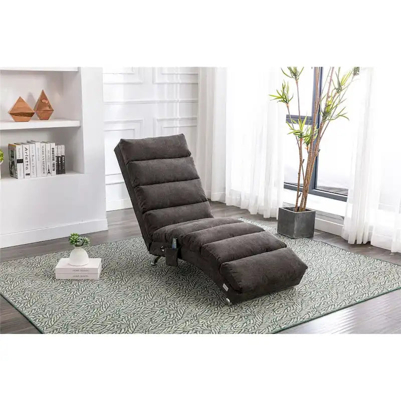 Chaise longue moderne d’intérieur, longue méridienne