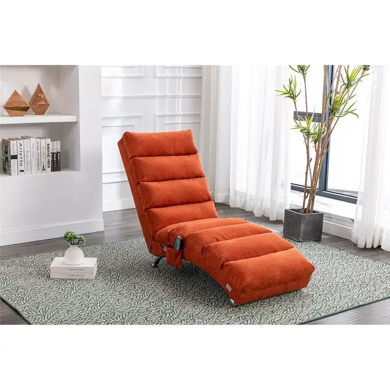Chaise longue moderne d’intérieur, longue méridienne