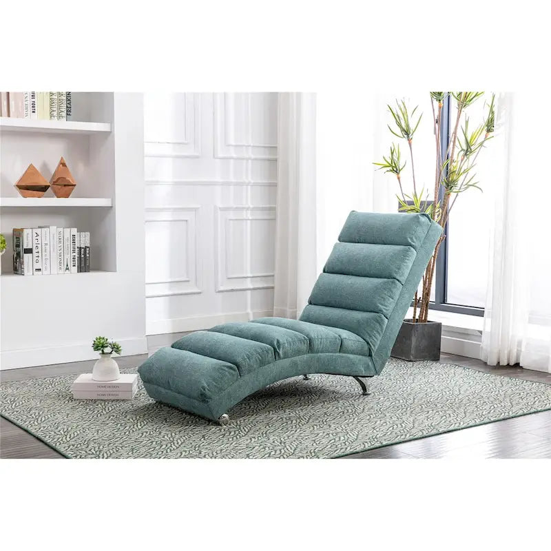 Chaise longue moderne d’intérieur, longue méridienne