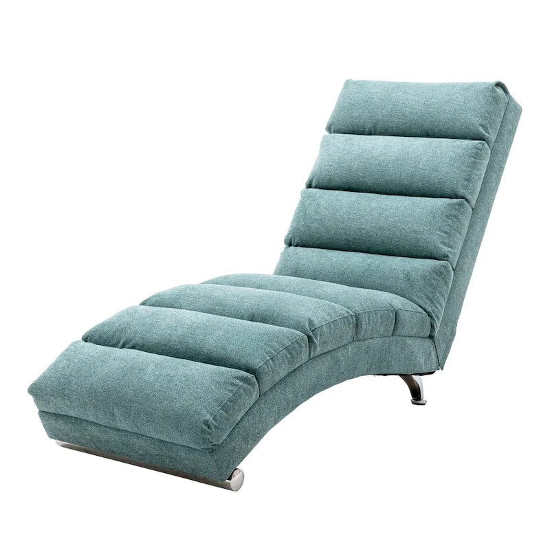Chaise longue moderne d’intérieur, longue méridienne