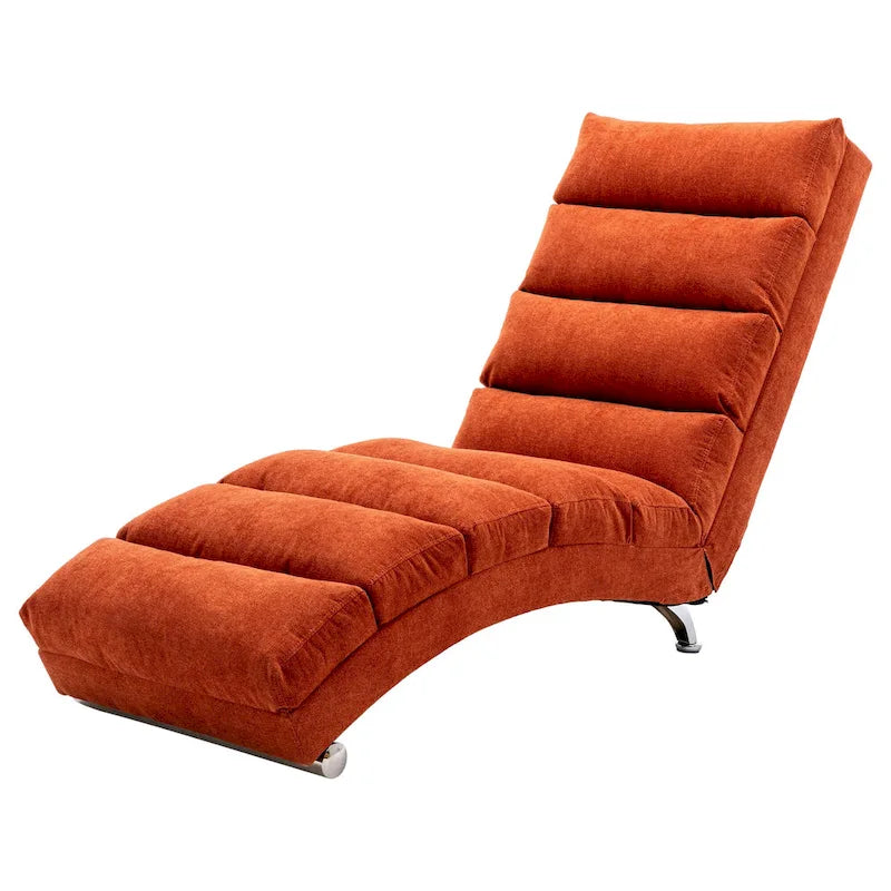 Chaise longue moderne d’intérieur, longue méridienne