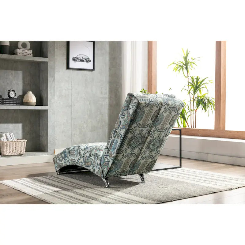 Chaise longue moderne d’intérieur, longue méridienne