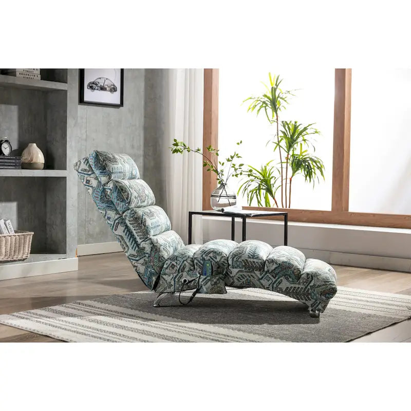 Chaise longue moderne d’intérieur, longue méridienne