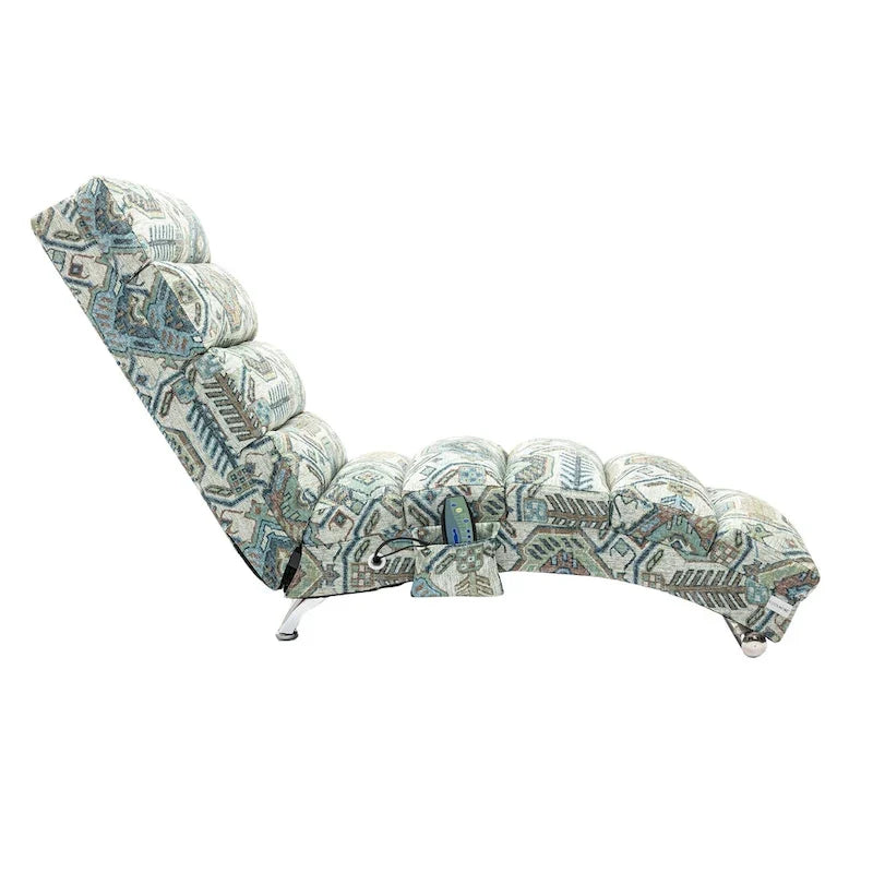 Chaise longue moderne d’intérieur, longue méridienne