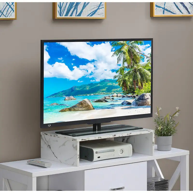 Elevador pequeño para TV/monitor (apto para televisores de hasta 26 pulgadas)