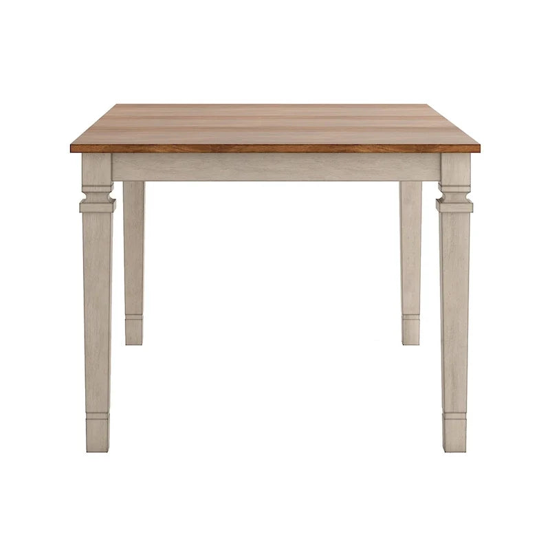 Wood Counter Height Dining Table