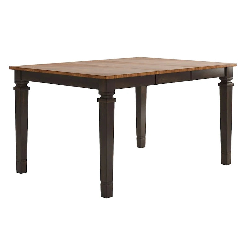 Wood Counter Height Dining Table