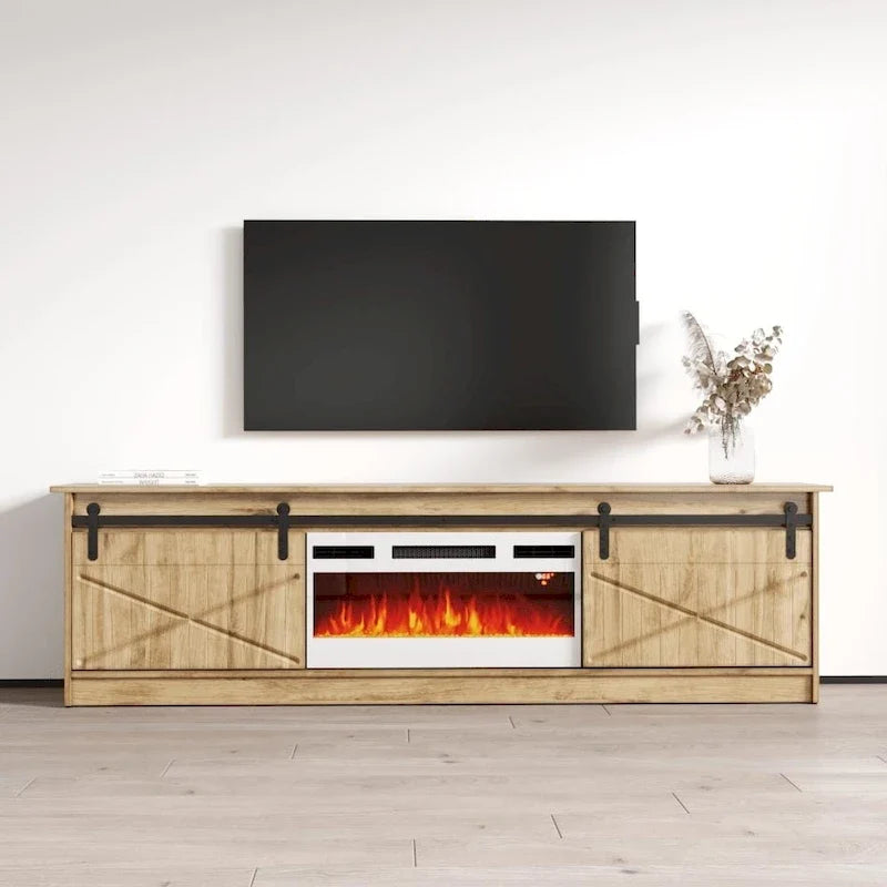 Electric Fireplace 79 TV Stand