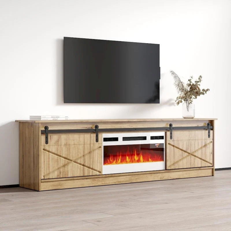 Electric Fireplace 79 TV Stand