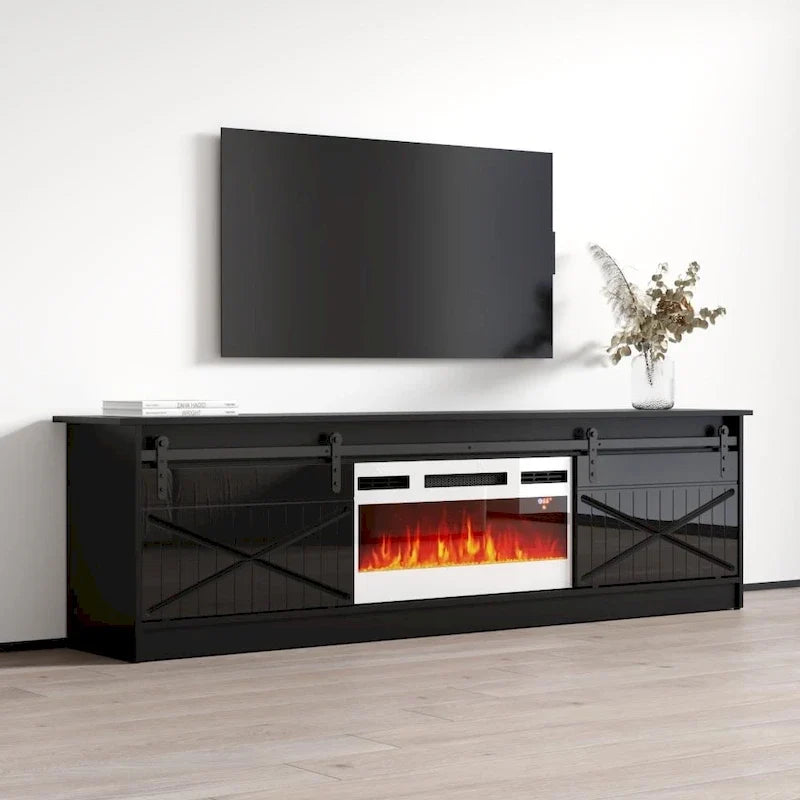 Electric Fireplace 79 TV Stand