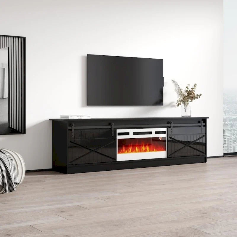 Electric Fireplace 79 TV Stand