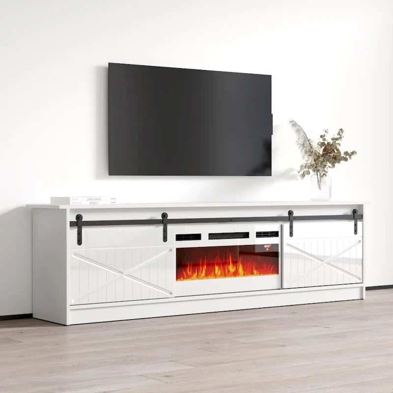 Electric Fireplace 79 TV Stand