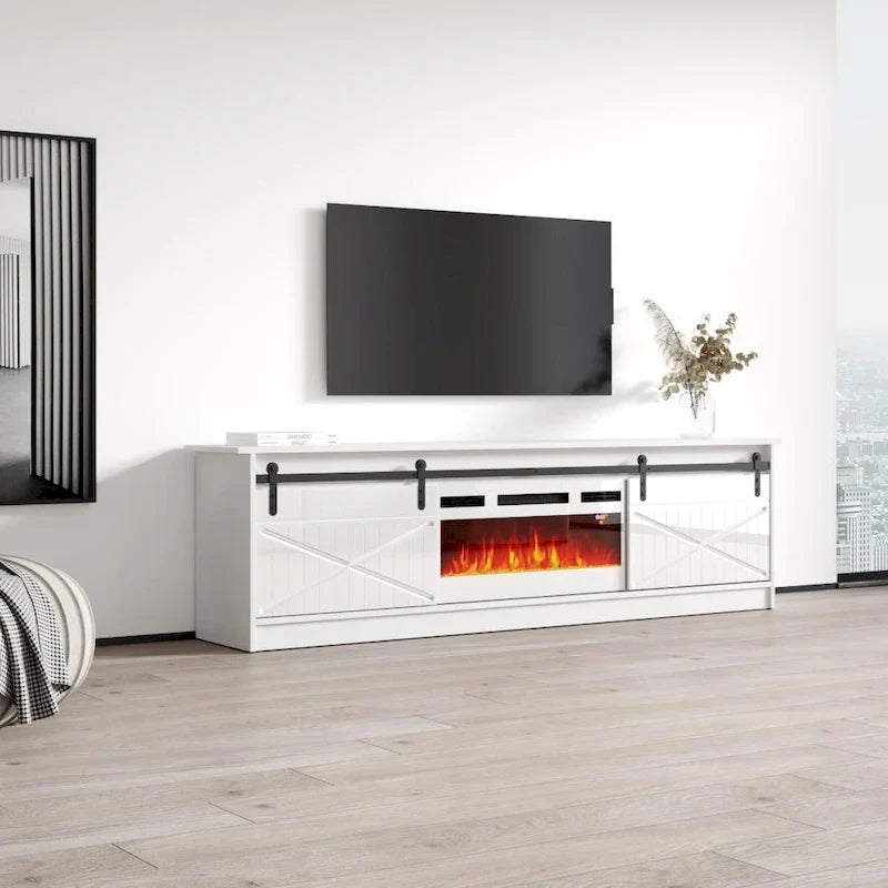 Electric Fireplace 79 TV Stand
