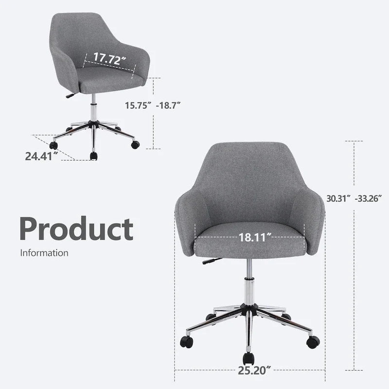 Swivel Adjustable Task Chair