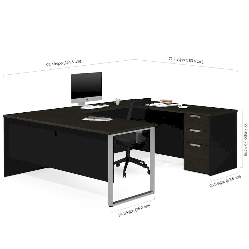 Bureau en U