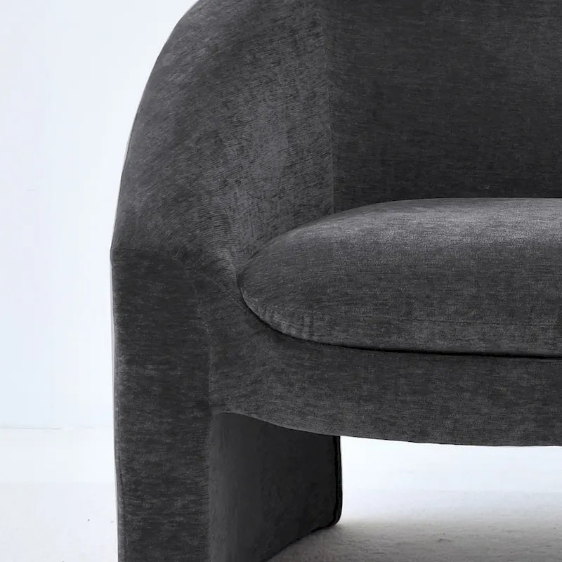 Upholstered Barrel Chair