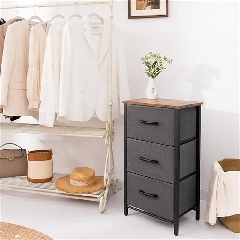 Petite commode avec tiroirs de rangement pour chambre