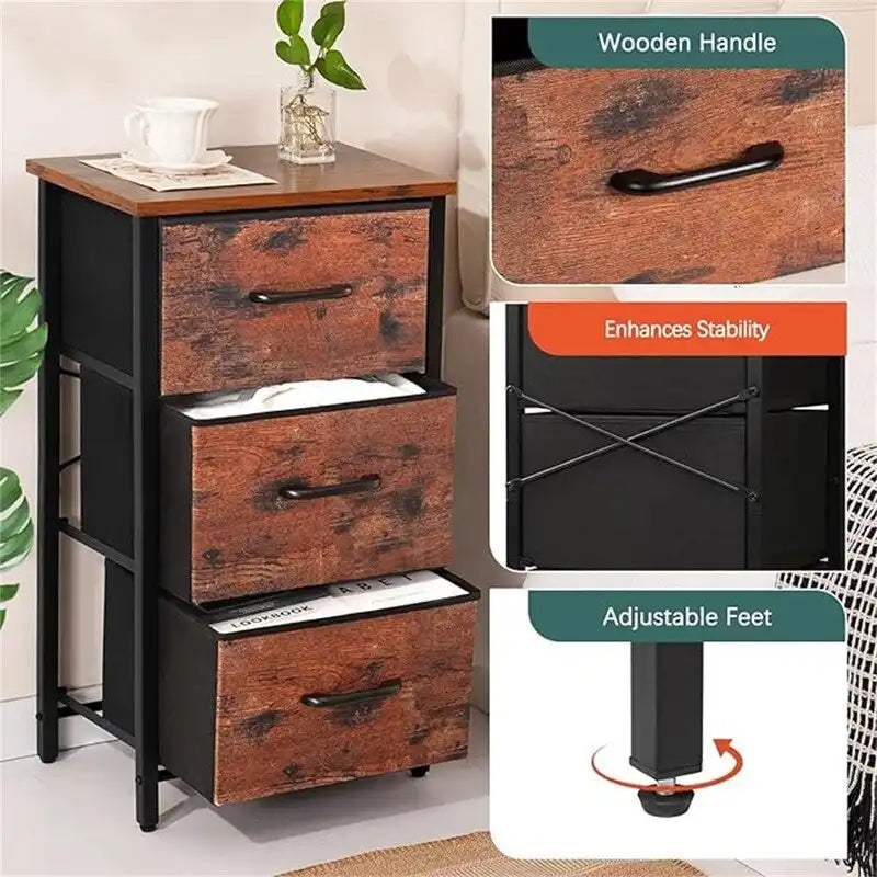 Storage Drawers Small Dresser for Bedroom