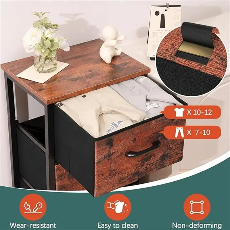 Storage Drawers Small Dresser for Bedroom