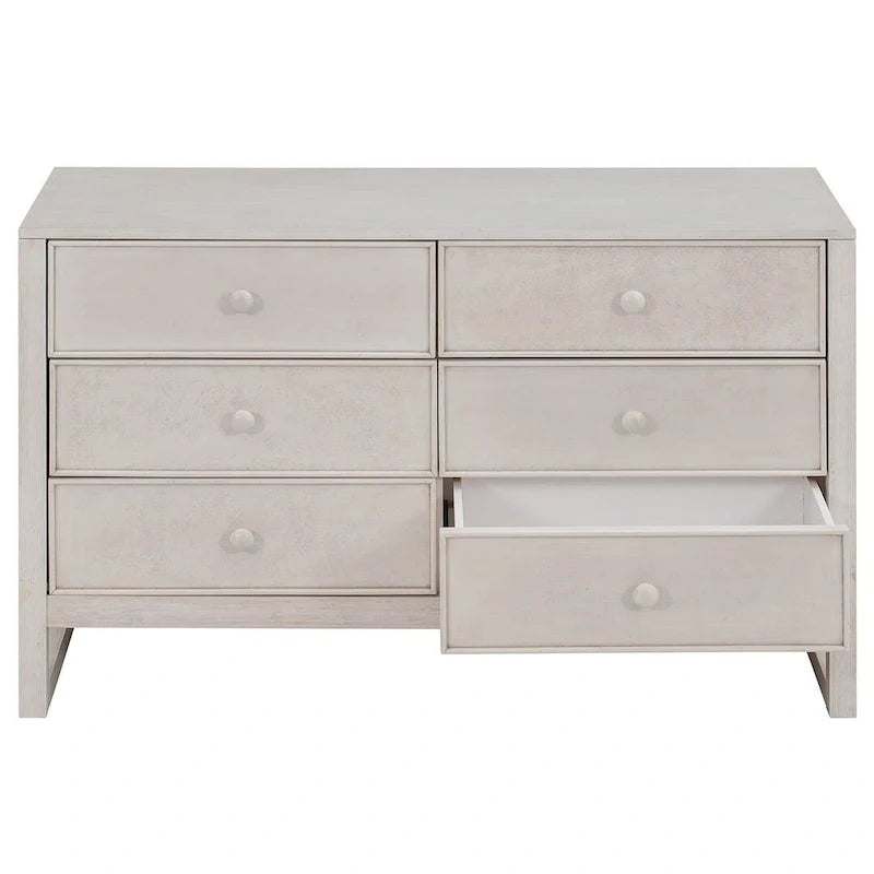 47.8 L Rustic Wooden Dresser Chest of Drawers for Bedroom