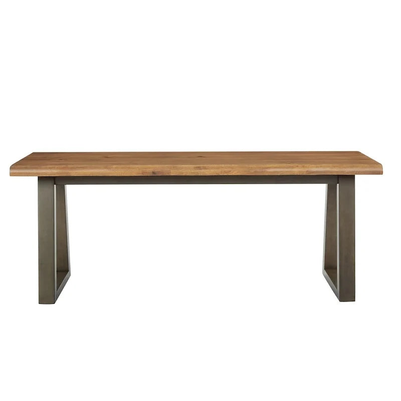 Banc finition sable rustique