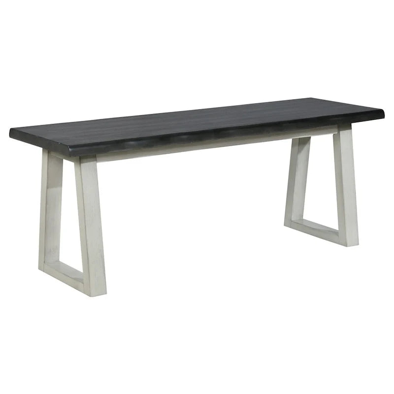 Banc finition sable rustique
