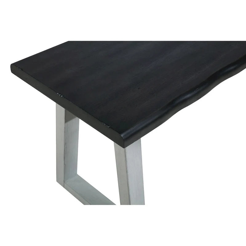 Banc finition sable rustique