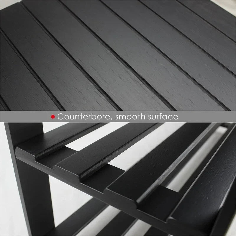 Bamboo Shoe Rack Bench