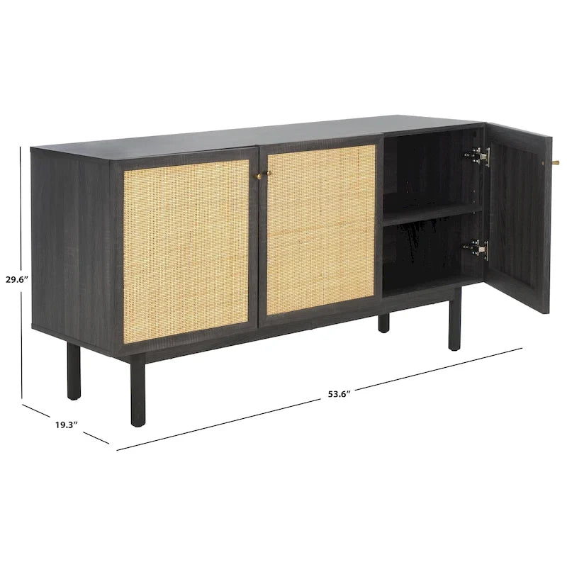 Buffet/banc TV à 3 portes